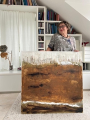 Asche I - mein erstes Aschebild