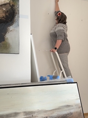 mit Unterstützung von Maria und Christina ging das schnell